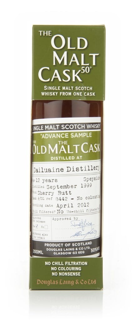 Dailuaine 12 Year Old 1999 - Old Malt Cask (Douglas Laing)  20cl product image