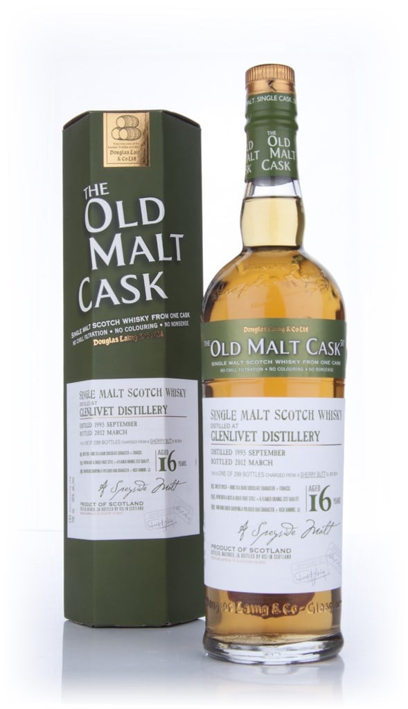 Glenlivet 16 Year Old 1995 - Old Malt Cask (Douglas Laing) 70cl product image