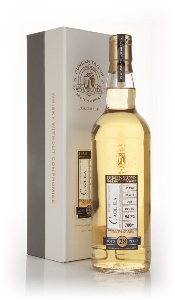 Caol Ila 28 Year Old 1983 - Dimensions (Duncan Taylor) 70cl product image