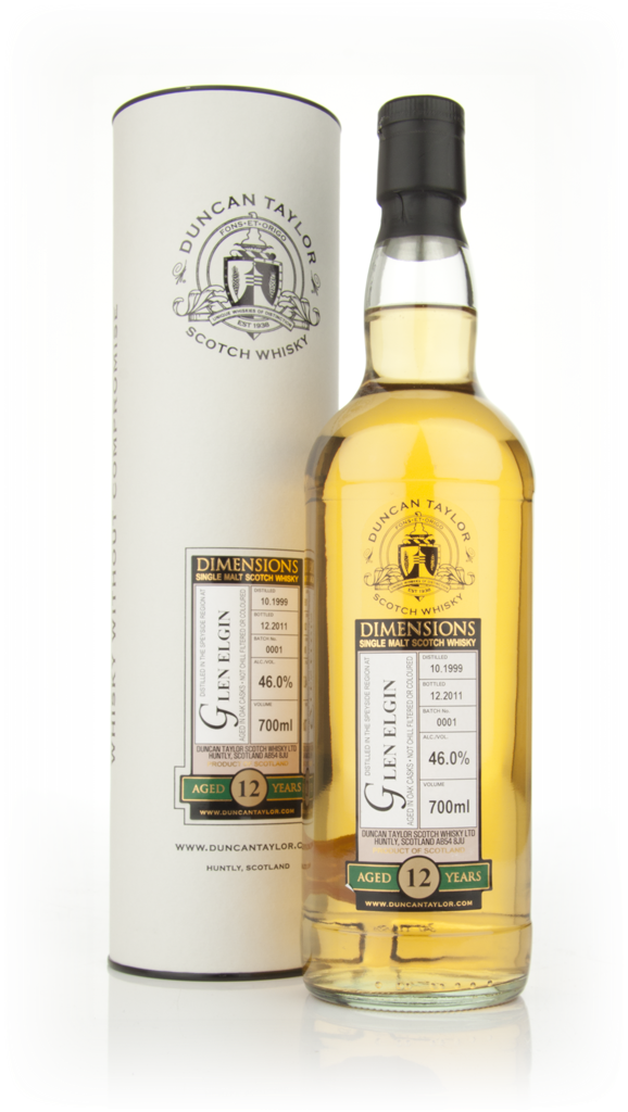 Glen Elgin 12 Year Old 1999 - Dimensions (Duncan Taylor) 70cl product image
