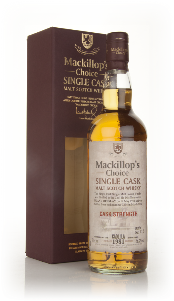 Caol Ila 30 Year Old 1981 (cask 3234) - Mackillop's Choice 70cl product image