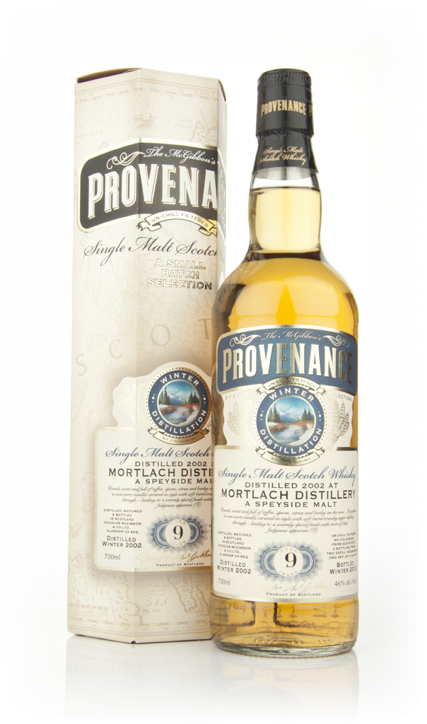 Mortlach 9 Year Old 2002 - Provenance (Douglas Laing) 70cl product image