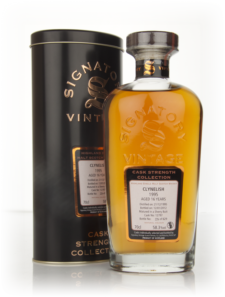 Clynelish 16 Year Old 1995 - Cask Strength Collection ( Signatory) 70cl product image