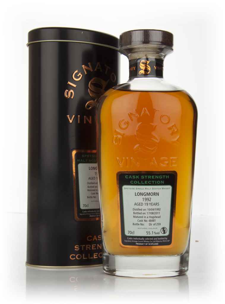 Longmorn 19 Year Old 1992 - Cask Strength Collection ( Signatory) 70cl product image