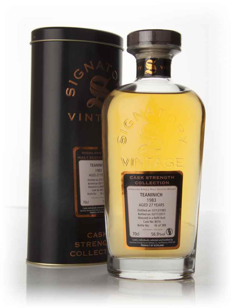 Teaninich 27 Year Old 1983 - Cask Strength Collection 2011 (Signatory) 70cl product image