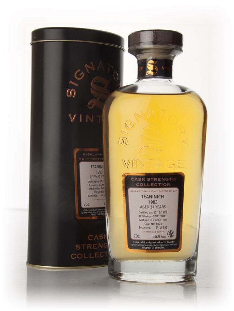 Teaninich 27 Year Old 1983 - Cask Strength Collection 2011 (Signatory) 70cl product image