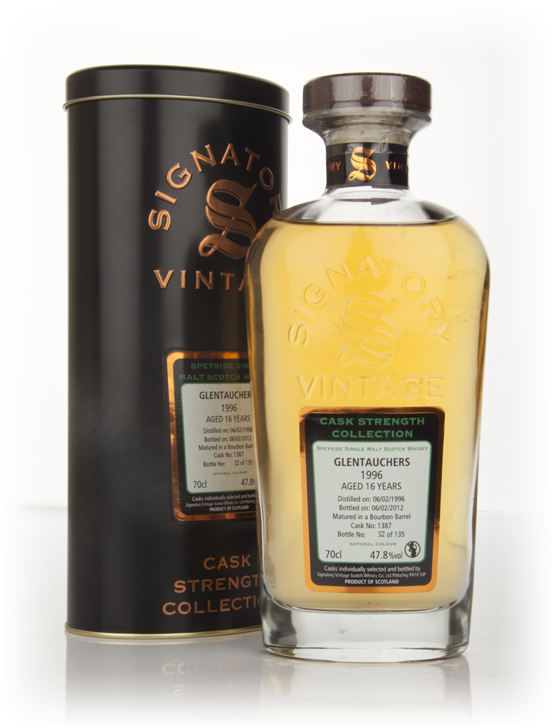 Glentauchers 16 Year Old 1996 (cask 1387) - Cask Strength Collection (Signatory) 70cl product image