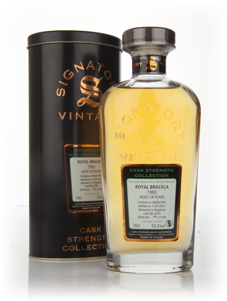 Royal Brackla 18 Year Old 1993 - Cask Strength Collection (Signatory) 70cl product image