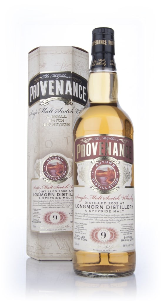 Longmorn 9 Year Old 2002 - Provenance (Douglas Laing) 70cl product image