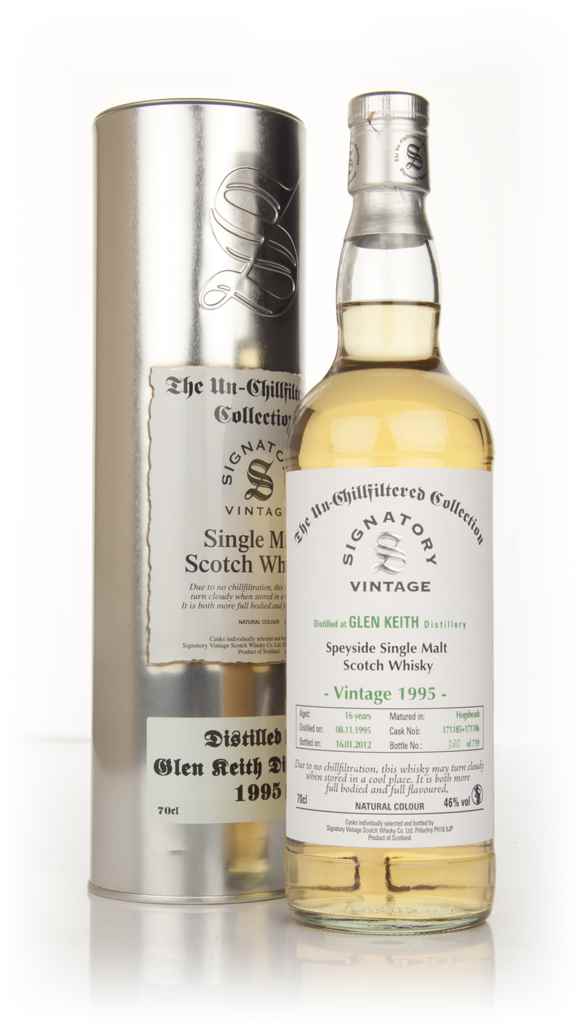 Glen Keith 16 Year Old 1995 (cask 171185) - Un-Chillfiltered (Signatory) 70cl product image