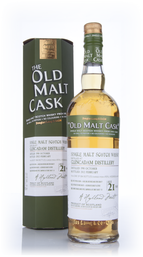 Glencadam 1990 21 Year Old - Old Malt Cask (Douglas Laing) 70cl product image