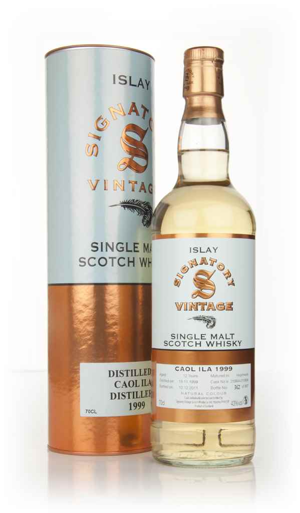 Caol Ila 12 Year Old 1999 (Signatory) 70cl product image