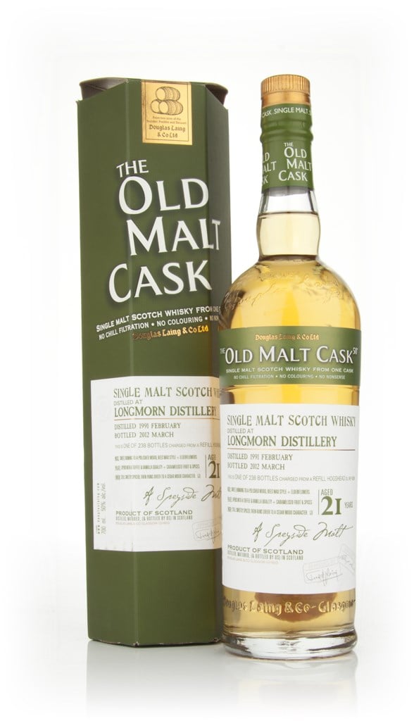 Longmorn 21 Year Old 1991 - Old Malt Cask (Douglas Laing) 70cl product image
