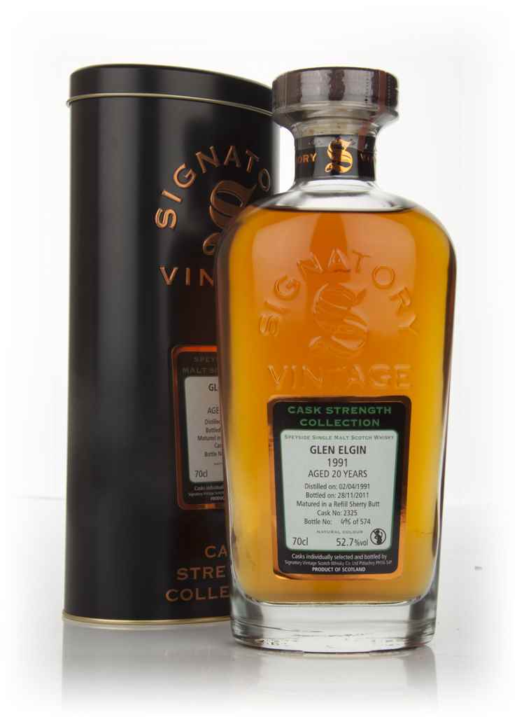 Glen Elgin 20 Year Old 1991 - Cask Strength Collection  ( Signatory) 70cl product image