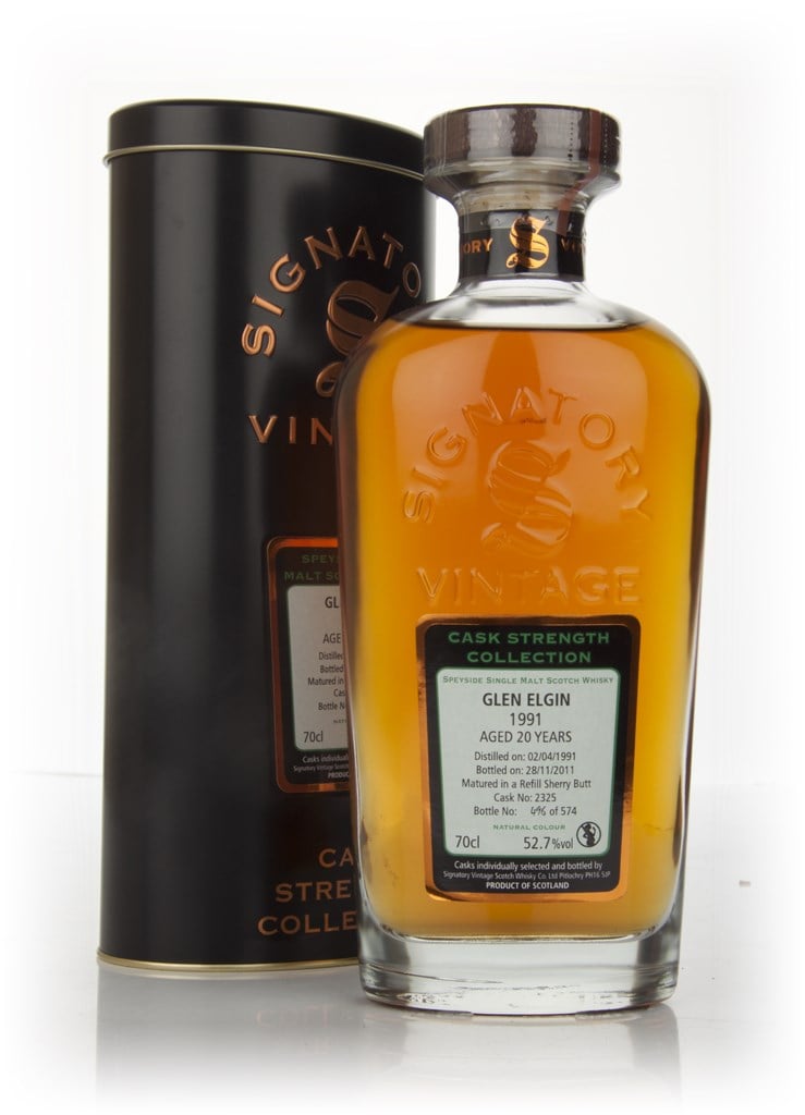 Glen Elgin 20 Year Old 1991 - Cask Strength Collection  ( Signatory) 70cl product image