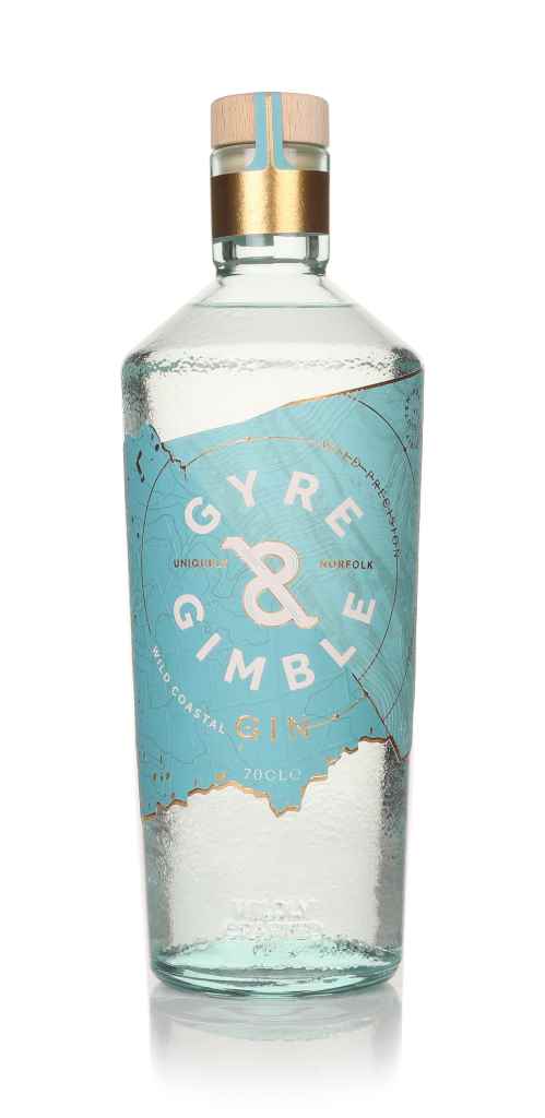 Gyre & Gimble Wild Coastal Gin (No Box / Torn Label) 70cl product image