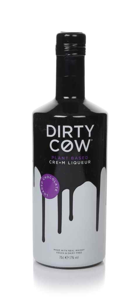 Dirty Cow Plant Based Cre*m Liqueur - Loaded Chocolate (No Box / Torn Label) 70cl product image