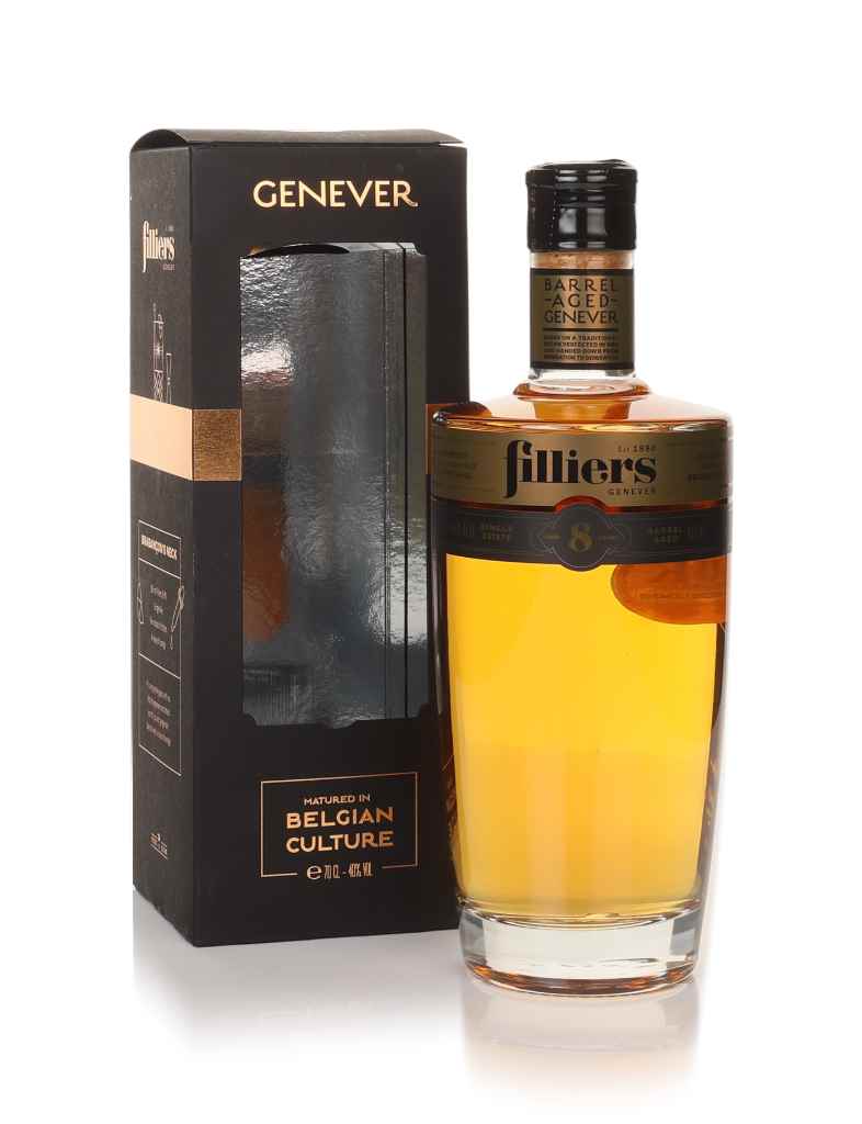 Filliers 8 Year Old Barrel Aged Genever (No Box / Torn Label) 70cl product image