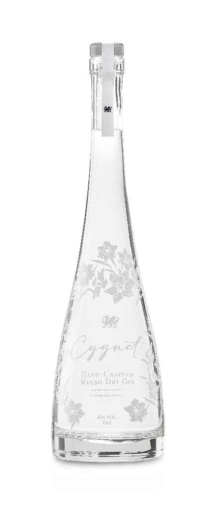 Cygnet Welsh Dry Gin (No Box / Torn Label) 70cl product image