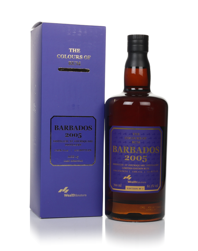 Foursquare 15 Year Old 2005 Barbados Edition No. 7 - The Colours of Rum (Wealth Solutions) (No Box / Torn Label) 70cl product image
