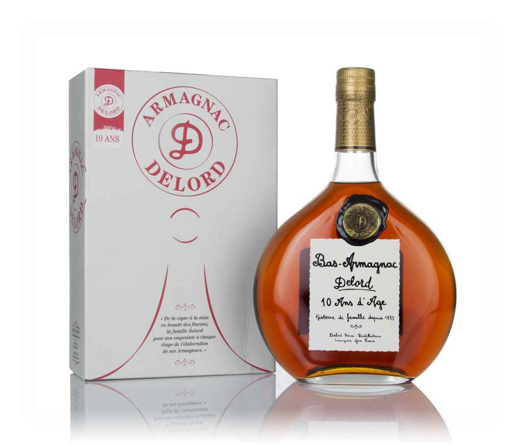 Delord 10 Year Old Bas Armagnac (No Box / Torn Label) 70cl product image