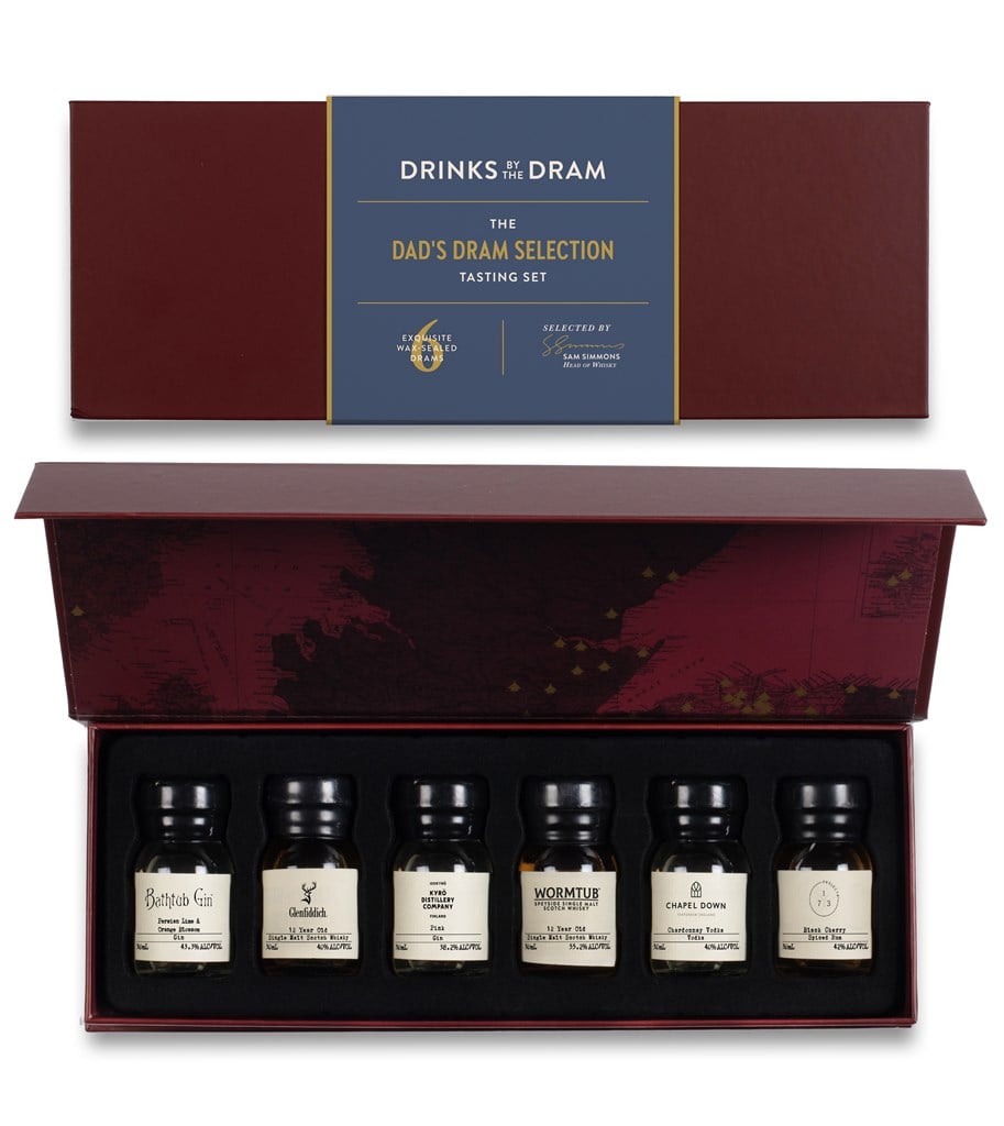 Dad's Dram Selection Mixed Spirits Set (Red) 18cl product image
