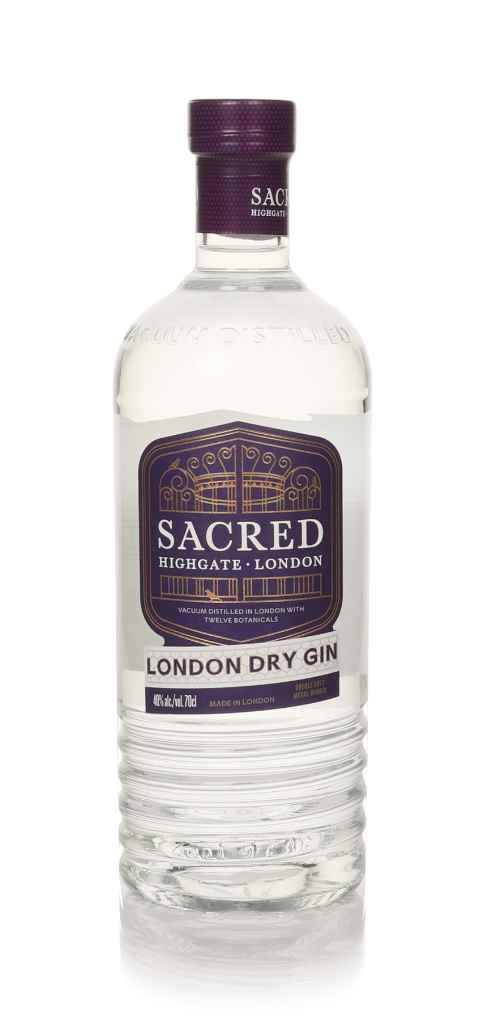 Sacred London Dry Gin (No Box / Torn Label) 70cl product image