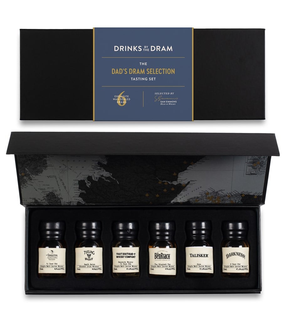 Dad's Dram Selection Whisky Tasting Set (Black) 18cl product image