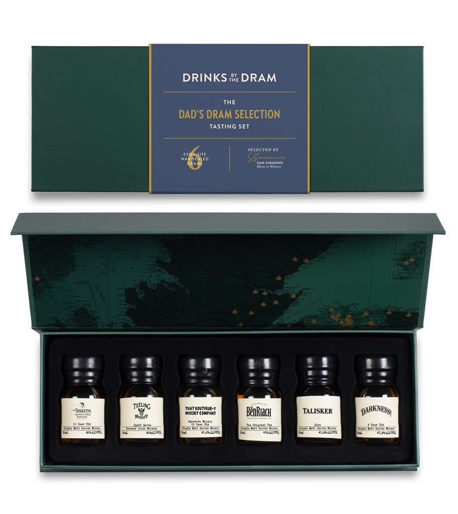 Dad's Dram Selection Whisky Tasting Set (Green) 18cl product image