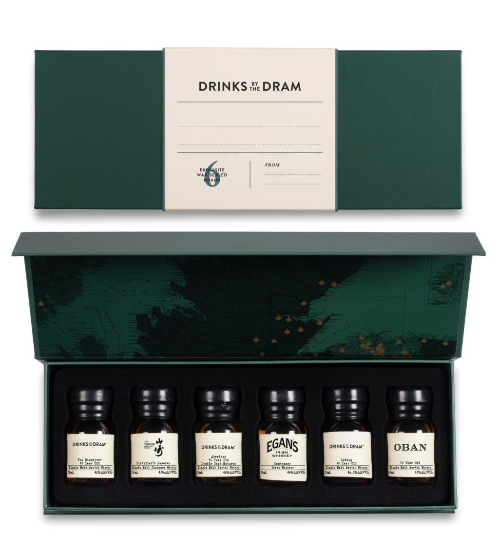 Blank - 'Write Your Own Message' Premium Whisky Tasting Set (Green) 18cl product image