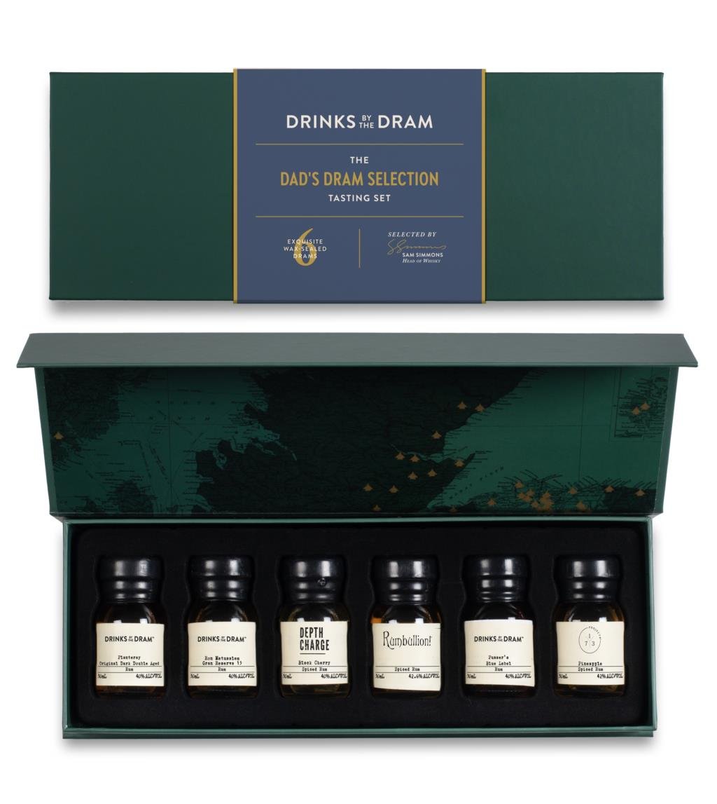 Dad's Dram Selection Rum Tasting Set (Green) 18cl product image