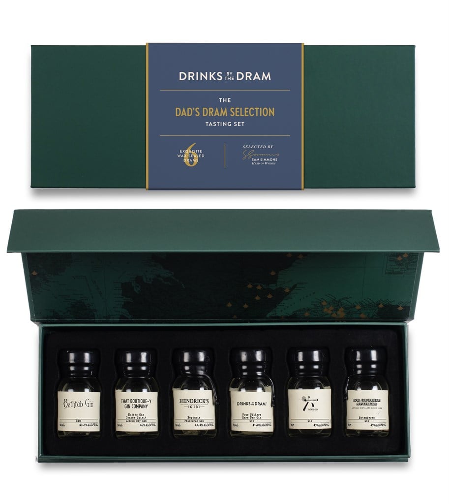 Dad's Dram Selection Gin Tasting Set (Green) 18cl product image