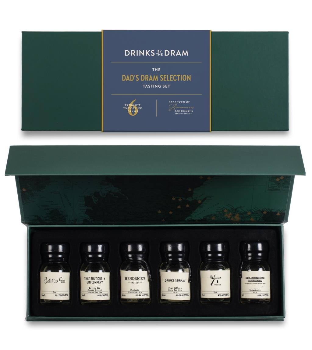 Dad's Dram Selection Gin Tasting Set (Green) 18cl product image