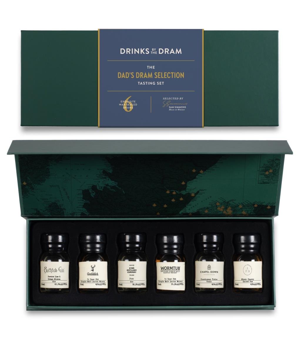 Dad's Dram Selection Mixed Spirits Set (Green) 18cl product image