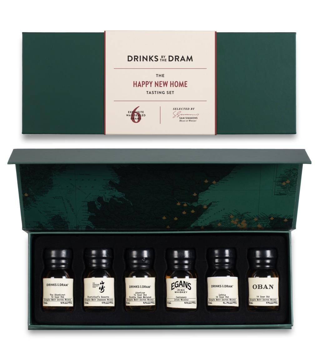 Happy New Home Premium Whisky Tasting Set (Green) 18cl product image