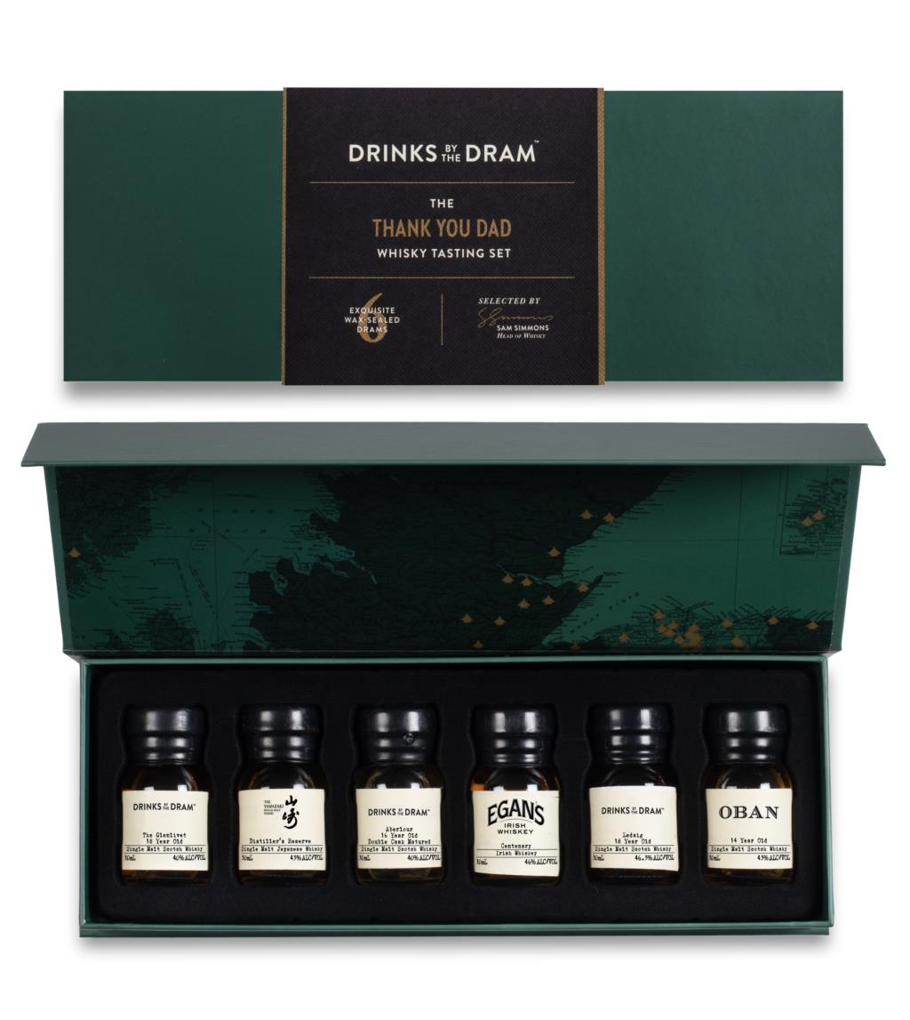 Thank You Dad Premium Whisky Tasting Set (Green) 18cl product image