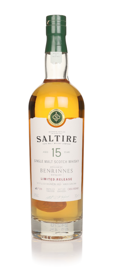 Benrinnes 15 Year Old 2009 (cask 301401) - (Saltire Rare Malt) 70cl product image