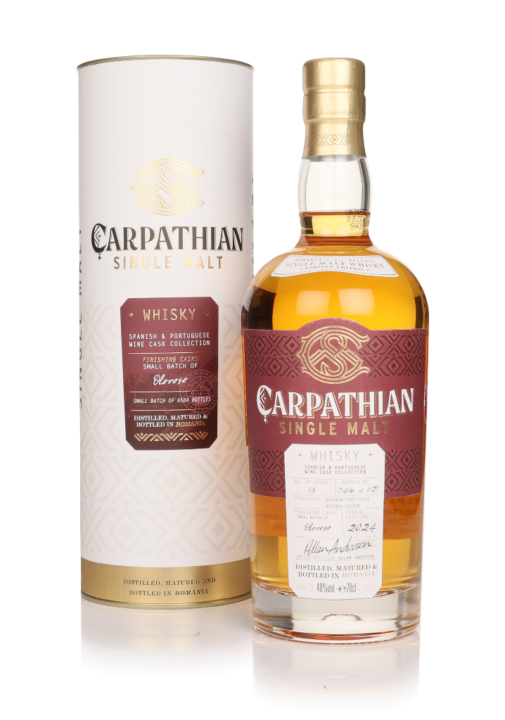 Carpathian Single Malt Oloroso Cask Finish - Spanish & Portuguese Wine Cask Collection 70cl product image