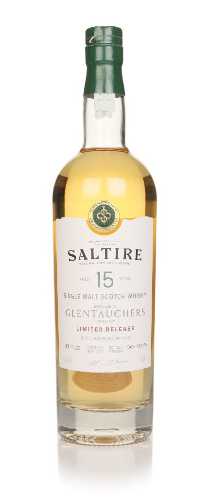 Glentauchers 15 Year Old 2009 (cask 800718) - (Saltire Rare Malt) 70cl product image