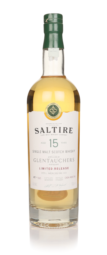 Glentauchers 15 Year Old 2009 (cask 800718) - (Saltire Rare Malt) 70cl product image