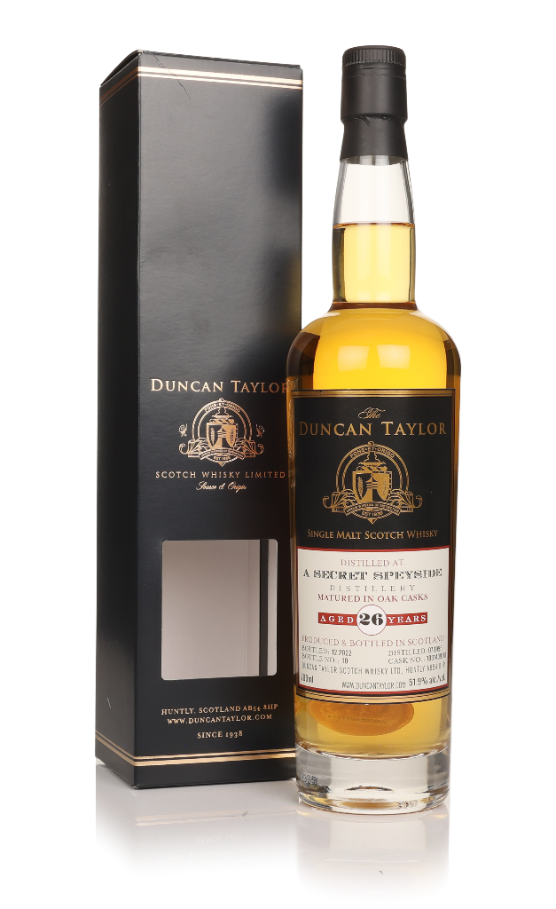 Secret Speyside 26 Year Old 1996 (cask 1031409161) (Duncan Taylor) 70cl product image