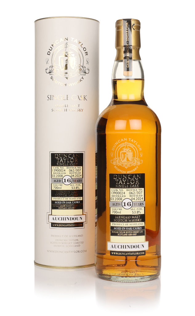 Auchindoun 16 Year Old 2008 (cask 13900024) - Single Cask (Duncan Taylor) 70cl product image