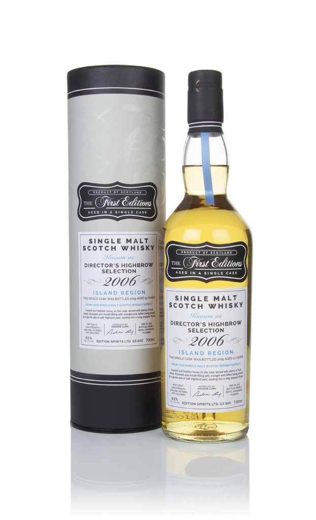 Director's Highbrow Selection 13 Year Old 2006 (cask 16651) - The First Editions (Hunter Laing) 70cl product image
