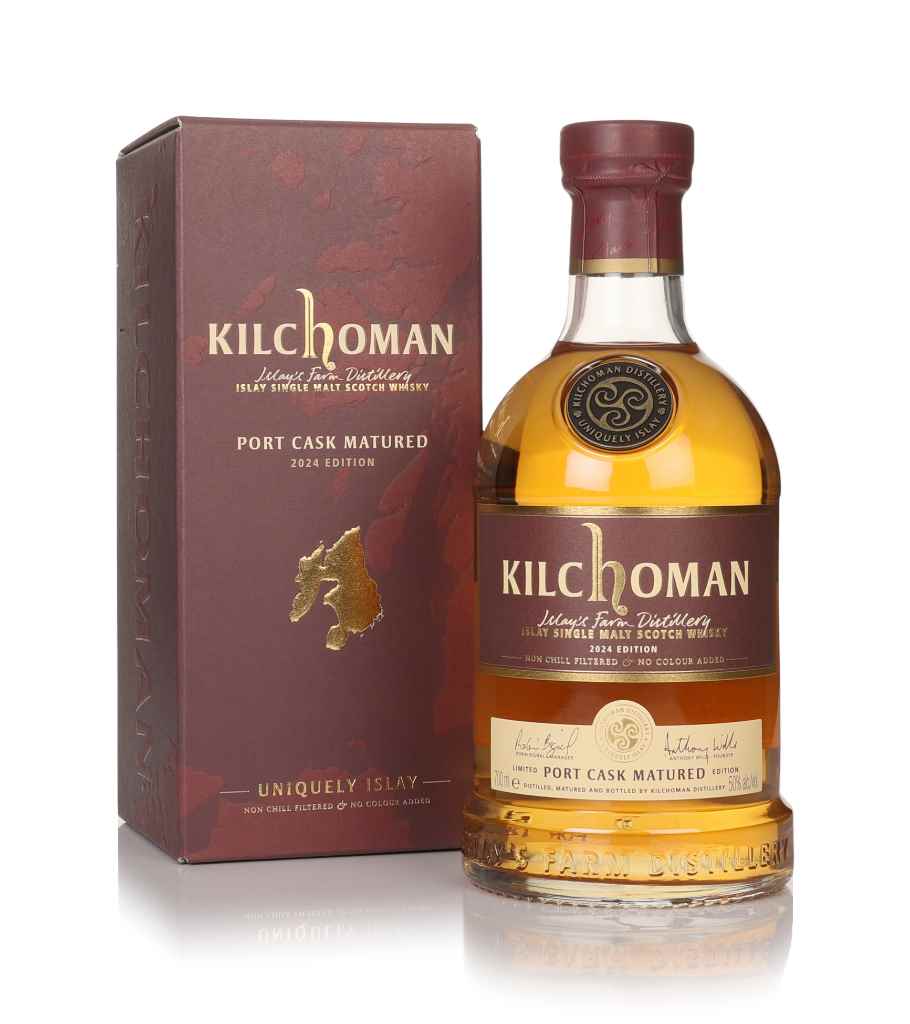 Kilchoman - Port Cask Matured (2024 Edition) (No Box / Torn Label) 70cl product image