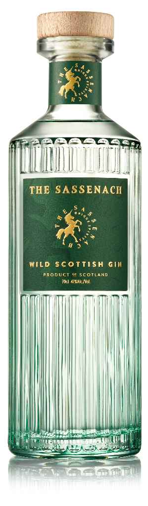 The Sassenach Wild Scottish Gin (No Box / Torn Label) 70cl product image