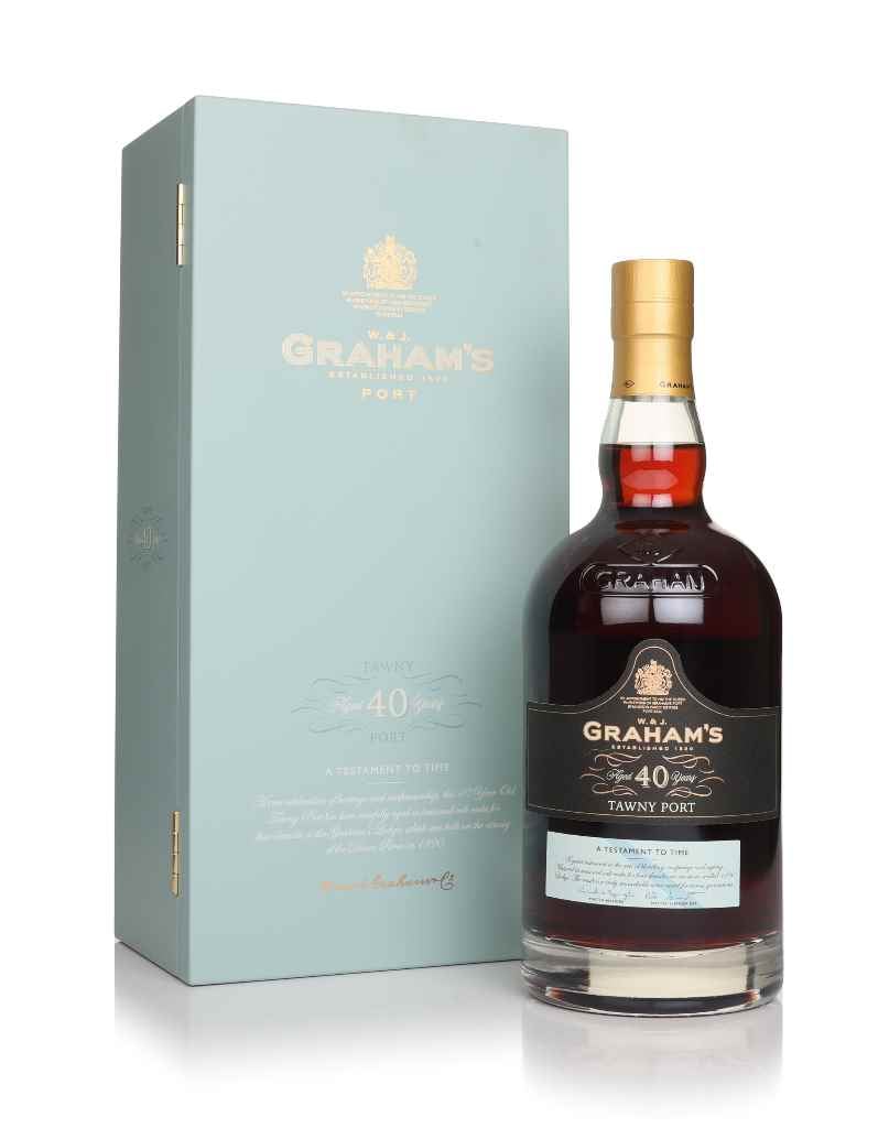 Graham's 40 Year Old Tawny Port - A Testament to Time (No Box / Torn Label) 75cl product image