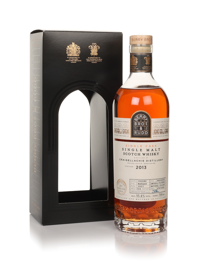 Craigellachie 2013 (bottled 2023) (cask 302040) - Berry Bros. & Rudd (No Box / Torn Label) 70cl product image