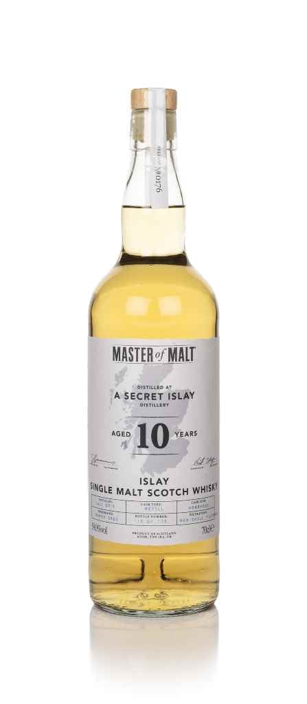 Secret Islay 10 Year Old 2012 (Master of Malt) (No Box / Torn Label) 70cl product image