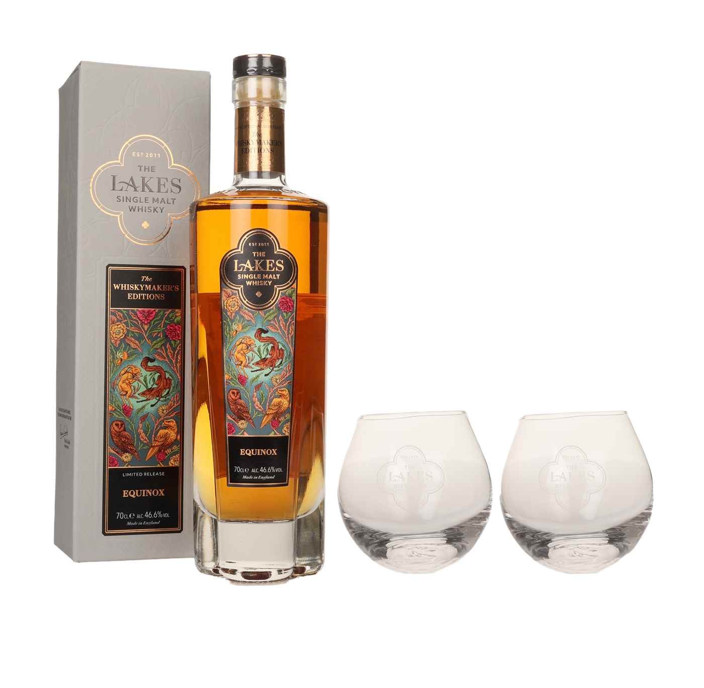 The Lakes Whiskymaker's Editions Equinox (No Box / Torn Label) 70cl product image