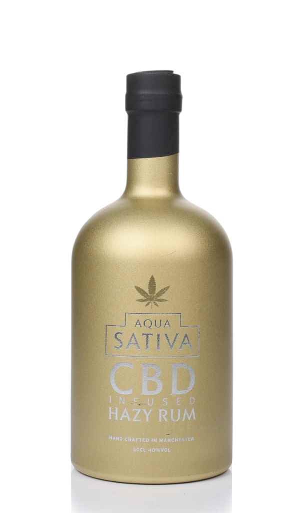 Aqua Sativa CBD Infused Hazy Rum (No Box / Torn Label) 50cl product image